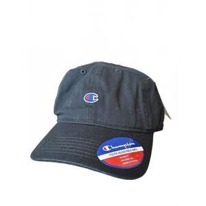 Champion Youth Adjustable Black Baseball Cap